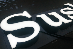 Tùy chỉnh quảng cáo ngoài trời dấu hiệu <span class=keywords><strong>LED</strong></span> chiếu sáng dấu hiệu tùy chỉnh 3D chữ dẫn dấu hiệu ánh sáng backlit Logo signage chữ cho cửa hàng - Product Image 3