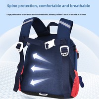 Nouveau sac à dos d'école pour enfant de dessin animé, grande capacité, réduction de la charge, sac à dos portable, mochila escolar