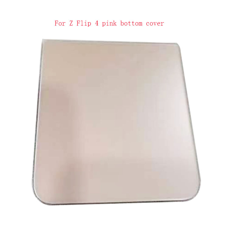 Cache inférieur rose Z Flip 4