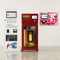 Distributeur automatique de parfum mural, design élégant, faible coût, SDK activé, intégration POS, graphismes personnalisés