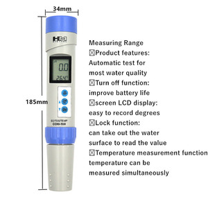 COM-100 <span class=keywords><strong>HM</strong></span> 3 en 1 Monitor de EC/<span class=keywords><strong>TDS</strong></span> y Temperatura a Prueba de Agua con Calibración Automática ATC y Función de Retención de Datos - Product Image 3