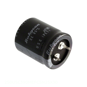 ตัวเก็บประจุ250USC390MEFCSN25X30 uF 20% สารส้ม390 uF 250V ช่อง TH ผ่านช่อง390 - Product Image 1