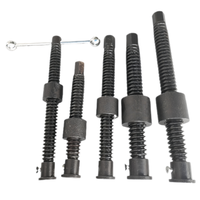 Hand Crank T-Type Trapezoidal Lead Screw Set Round Hex Head Woodworking Panel Clamp Spare Fastener Screw Rod