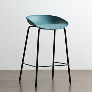 Venta al por mayor Barkruk Home Kitchen Muebles Modernos Sillas <span class=keywords><strong>De</strong></span> Bar Desayuno Low Back Negro Taburete <span class=keywords><strong>De</strong></span> Bar Alto Para El Hogar - Product Image 5