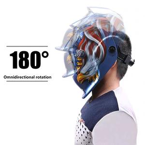 Venta caliente 94*43mm TIG Solar oscurecimiento automático casco <span class=keywords><strong>de</strong></span> soldadura <span class=keywords><strong>Digital</strong></span> automático - Product Image 6