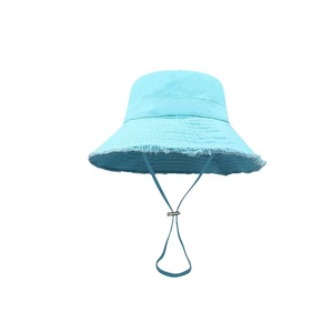 Chapeau Bob <span class=keywords><strong>Femme</strong></span> Nouvelle Tendance Quatre Saisons Personnalisable Logo Personnalisé Été Sports de Plein Air Protection Solaire Style Pêcheur ou Cowboy - Product Image 4