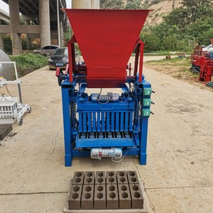 Best-Selling DF4-35A Type <b>Hopper</b> Brick Making Machinery for Hollow Concrete Paving Brick Molding <b>Machine</b> - Product Image 1