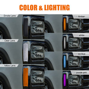 Luz de Señalización Lateral LED para Esquina de Automóvil, para <span class=keywords><strong>Chevrolet</strong></span> Blazer S10 1983-1990, Parachoques de Automóvil - Product Image 2