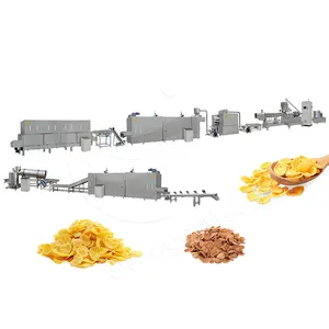 ORME Corn Chip Snack Maquina Para Fabricar Manufacture Plant Corn Flake Twin Screw Extrude Machine Price