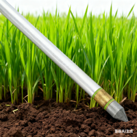 Testeur de sol numérique 3-en-1 pH/Humidité/Température pour une surveillance précise des plantes et des cultures