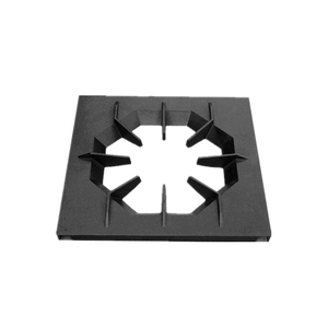 Sinopts Matte Email Coating Gietijzeren <span class=keywords><strong>Pan</strong></span> Ondersteuning Voor Gasfornuis Beugel - Product Image 5