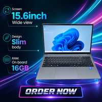 Nouvel ordinateur portable professionnel pour Intel I5 10e génération, 8/16 Go de RAM, 256/512 Go de SSD, 15,6 pouces, ordinateur portable léger et portable