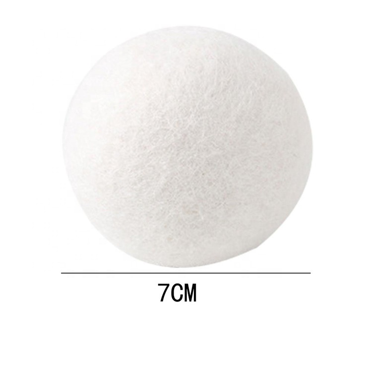 Взрывчатый бытовой многоразовый экологически чистый мяч для стирки из органической шерсти