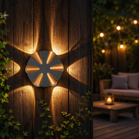 Lampe murale en aluminium étanche IP65 de haute qualité, personnalisée OEM, pour musée, galerie d'art, éclairage intérieur, lampe murale LED