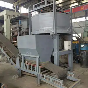 Auto flaskless shoot squeeze molding line cast Iron moulding machine / foundry equipment casting equipment for cast iron