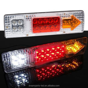 12v 24v étanche feu arrière camion <span class=keywords><strong>remorque</strong></span> camion feu arrière 18LED pour caravane bateau Camping voiture feu arrière <span class=keywords><strong>led</strong></span> lumière de travail - Product Image 3