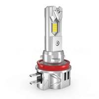 Kit de phares LED tout-en-un H11b 120w 15000 Lumen, faisceau puissant, démarrage instantané, sans retard, ampoule de voiture de petite taille