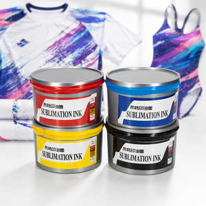 Encre de sublimation personnalisée OEM pour maillots de bain, vêtements de sport, tapis de souris, tasses, textiles en polyester, impression offset, encre de transfert - Product Image 5