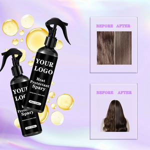 Spray protector de calor de 200 ml para hacer el cabello, cuidado del cabello brillante, espray suavizante, conveniente traje de viaje, logotipo personalizado - Product Image 5