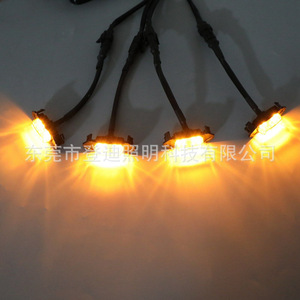 Luz Intermitente LED de 12V con Carcasa Negra y Luz Blanca para Toyota Tacoma 16-18 Grille DK026 de Dengdi Technology - Product Image 3