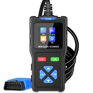 T100 OBD2 Instrumento de diagnóstico de fallas del automóvil Detector de motor de energía eléctrica con escáner ELM327 Garantía de 1 año - Product Image 2