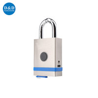 Cadenas intelligent en laiton étanche avec lecteur d'empreintes digitales, hautement connecté via application mobile