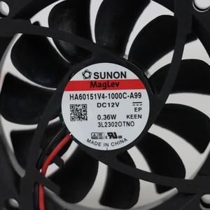 Ventilador Axial de Refrigeración SUNON HA60151V4-1000C-A99 Eléctrico OEM de Plástico 60x60x15mm 12VDC 22mA 0.36W 2200RPM 12.7CFM para Gabinete e Inversor - Product Image 6