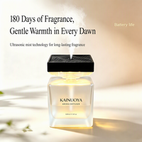 Diffuseur d'arômes en verre longue durée KAINUOYA 500 ml avec lumière d'ambiance et aide au sommeil pour la maison, l'hôtel et la chambre à coucher