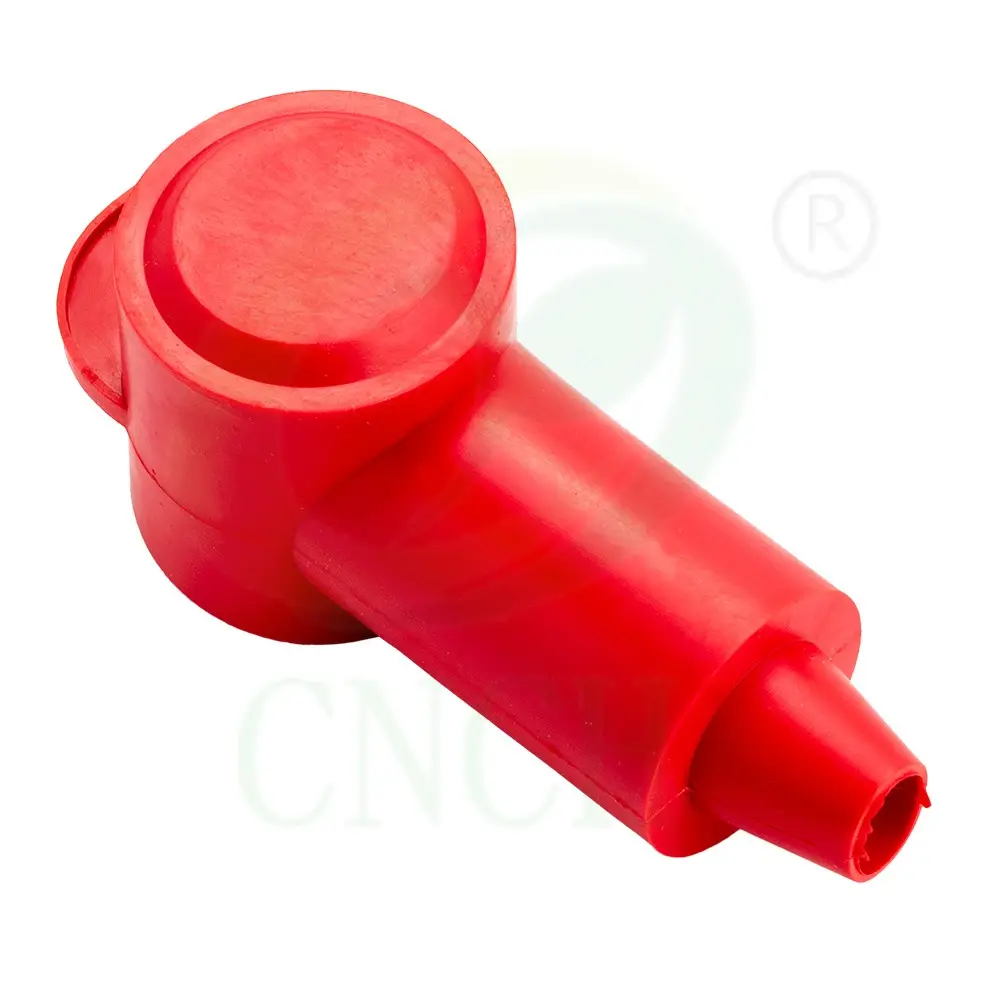 Battery Terminal Protector Stud Boot Covers for Battery Power Junction Blocks Red and Black