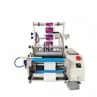 Machine d'impression d'étiquettes autocollantes à succès, machine à étiquettes pour cosmétiques, machine à étiquettes portable