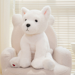 Peluche personnalisée pour grand chien : Husky, West Highland White Terrier, <span class=keywords><strong>Labrador</strong></span> <span class=keywords><strong>Retriever</strong></span>, Golden <span class=keywords><strong>Retriever</strong></span> – Poupées en peluche, coussin doux - Product Image 3