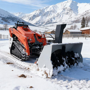 V1000 Diesel <span class=keywords><strong>Skid</strong></span> <span class=keywords><strong>Steer</strong></span> Aanbouwdelen Sneeuwploeg Kleine Sneeuwduwer <span class=keywords><strong>Skid</strong></span> <span class=keywords><strong>Steer</strong></span> Te Koop - Product Image 1