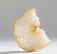 Vriesgedroogde peerblokjes met veel vezels |   Darmvriendelijke prebiotische fruitsnack zonder toegevoegde suikers voor een gezonde levensstijl
