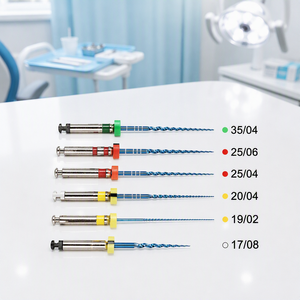 Limas Rotatorias J3 NITI con Activación Térmica, Lima para Conducto Radicular <span class=keywords><strong>Cucada</strong></span>, Tratamiento Dental, Múltiples Conicidades - Product Image 2