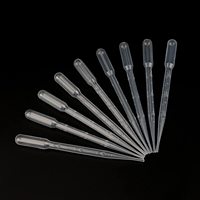 Pipettes de transfert jetables en plastique de 3ml, adaptées aux laboratoires scientifiques