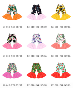 <span class=keywords><strong>Leggings</strong></span> <span class=keywords><strong>a</strong></span> Zampa d'Elefante Elasticizzati per Bambine (3-12 Anni) in Tessuto Elastico (Spandex/Poliestere) per Uso Quotidiano - Product Image 2