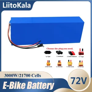 Batería de Motocicleta Eléctrica LiitoKala 72V 35Ah 21700 20S 3000W 20S7P 84V 2000W 50A BMS Batería Recargable de Iones de Litio para Scooter - Product Image 3