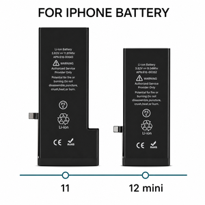 Batería de Repuesto Recargable de Iones de Litio Compatible con iPhone 4 5 6 7 8 X XR XS 11 12 Mini 13 14 15 16 <span class=keywords><strong>Pro</strong></span> Max - Product Image 1