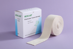 Đàn hồi tùy chỉnh hình ống căng <span class=keywords><strong>Net</strong></span> băng bông hình ống nén băng để hỗ trợ và mặc quần áo của các chủng cơ bắp - Product Image 6