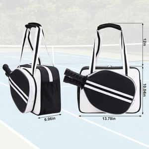 Sac de sport personnalisé pour pickleball, sac de sport pour raquette, porte-bouteille d'eau, petite taille, porte-raquette de pickleball inclus - Product Image 3