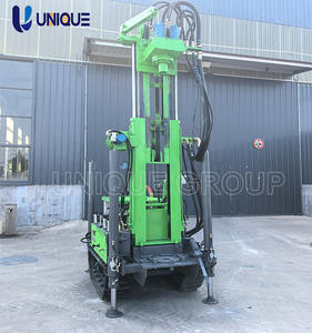 Appareils de forage de puits d'eau portables Machine de forage de trou de puits d'eau hydraulique - Product Image 1