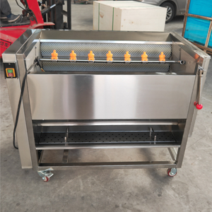 Machine à éplucher les pommes de terre automatique à haute efficacité, éplucheuse industrielle et commerciale pour légumes et carottes, traitement à haute efficacité - Product Image 1