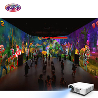 Jeu mural de lancer de balles interactif pour enfants Grand écran Projecteur mural interactif immersif intérieur Projection d'hologramme