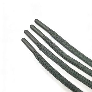 Dark Green <b>Braided</b> Round Hollow Core Polyester Rope Garment <b>Accessories</b> Hat Waist Rope - Product Image 1
