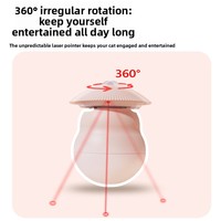 Jouet laser pour animaux de compagnie, style tumbler, à détection intelligente, pour chat, en ABS, interactif, auto-amusant