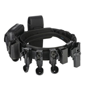 Ceinture Tactique Noir Rembourrée Légère pour Homme MOLLE 11 Pièces Set Pouch Bag Duty Utility Waist Tactical Belt - Product Image 3