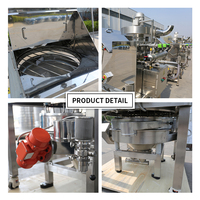 GAOFU Station d'alimentation sans poussière, déchargeuse hygiénique de poudre alimentaire, machine de criblage vibrant pour déchargement de sacs de farine