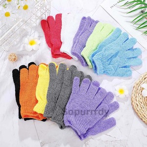 Gants <span class=keywords><strong>de</strong></span> <span class=keywords><strong>bain</strong></span> personnalisés avec logo - Nylon durable, doux, exfoliant, nettoyant, antidérapant pour la maison, la <span class=keywords><strong>salle</strong></span> <span class=keywords><strong>de</strong></span> <span class=keywords><strong>bain</strong></span>, les voyages, la douche, les gants <span class=keywords><strong>de</strong></span> <span class=keywords><strong>bain</strong></span> - Product Image 5