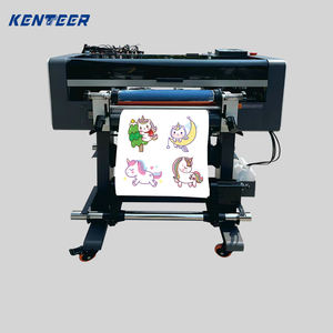 Fábrica nueva todo en uno A3 Uv DTF impresora rollo a rollo para impresión de etiquetas con 2 piezas I3200U1 cabezal de impresión Uv Dtf impresora - Product Image 5