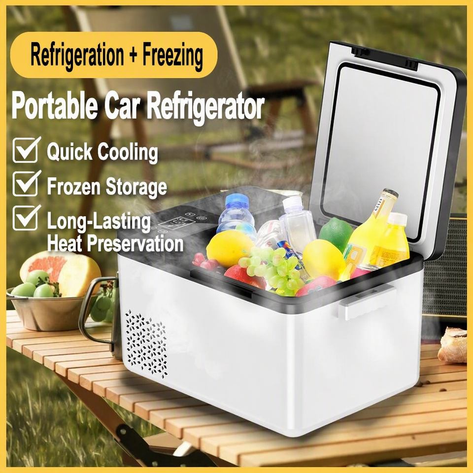 Cross-border Car Refrigerator Compressor Large-capacity PP Material Car ...